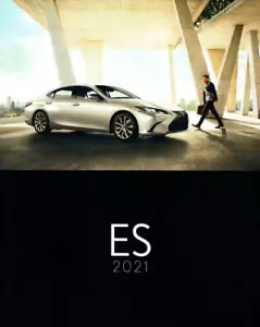 2021 LEXUS ES 250 350 300h F-SPORT SEDAN—50 PAGE U.S. SALES BROCHURE—NEW - Picture 1 of 1