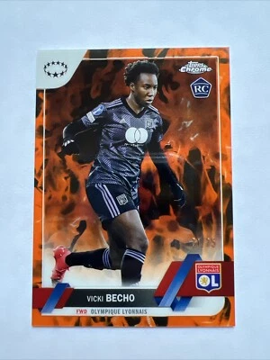2022-23 Topps Chrome UEFA Women's Champions League /75 Vicki Becho #98 Rookie RC - Image 1 of 3