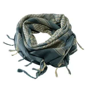 BRANDIT Sciarpa Foulards uomo donna militare casual Shemag Petrol/Khaki - Picture 1 of 3