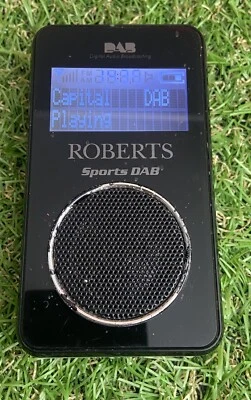 Roberts Sports DAB2 Black DAB / FM Radio No Charger (1a) (C108) - Image 1 of 4