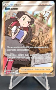 Pokemon Roxanne Full Art Trainer GG66/GG70 Crown Zenith Galarian Gallery Holo NM - Picture 1 of 3