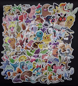 Pokemon Stickers 10 Pack Random Assortment Lot Sticker Decal - US Seller - Bild 1 von 3