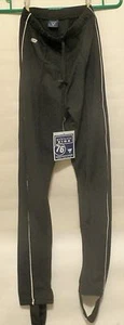 Tracksters by Viga. size XXS. Black with White Pinstripe. - Picture 1 of 3