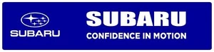 Subaru | Insegna da esposizione decorativa premium di marca | 6"h x 24"w - Foto 1 di 1