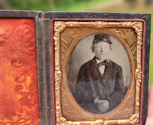 1800s Tin Type Photo - Picture 1 of 9