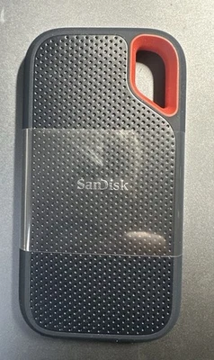 SanDisk Extreme 8TB USB-C Portable External SSD (Open box) NO USB CABLE. - Image 1 of 2