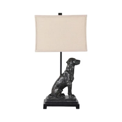 Ducks Unlimited Labrador Tabletop Lamp With Lampshade - Image 1 of 4