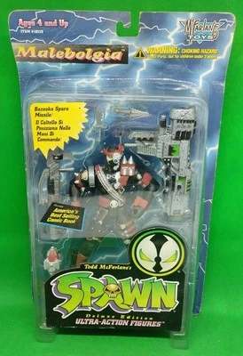 Mc Farlane Toys SPAWN, Ultra-action Figures Deluxe Edition SPAWN MALEBOLGIA NEW! - Immagine 1 di 4