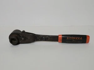 Lowell Reversible Lineman Ratchet Wrench 1-1/8 x 3/4 USA - 11" Length - Picture 1 of 11