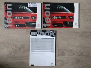 Seat Leon Cupra Prospekt 5.2003 + Farben und Polster + Preisliste - Bild 1 von 7