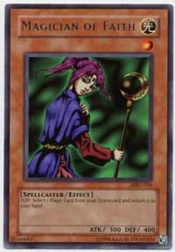 Yugioh! MP Magician of Faith - MRD-036 - Rare - Unlimited Edition Moderately Pla - Image 1 of 1