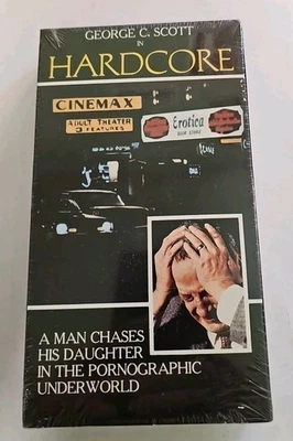 Hardcore VHS SEALED Goodtimes Home Video George C Scott Peter Boyle VTG  - Image 1 of 4