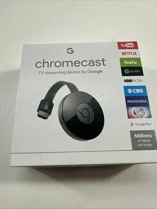 Google Chromecast 2nd Generation HD Media Streamer GA3A00093-A14-Z01 Brand New - Picture 1 of 9
