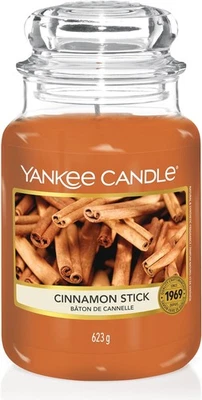 Yankee Candle Cinnamon Stick Große Kerze im Glas Paraffinwachs Duftkerze 623 g - Bild 1 von 4