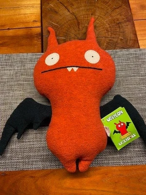 2007 Early Uglydoll плюшевый Uglycon Poe набивка 14» монстр новый с ярлыком Horvath - Изображение 1 из 2