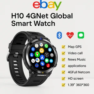 2025 Smart Watch With SIM Card Camera GPS WiFi NFC YT Android 4 Men Women UK - Picture 1 of 1