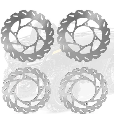 4 rotores de disco de freno delanteros + traseros Arctic Cat Wildcat 1000 HO GT 2011 2012 Foto 1 de 4