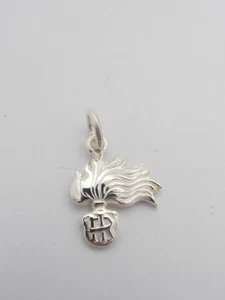 Carabinieri : Charm per Braccialetto in Argento 925 con la Fiamma dell' Arma - Picture 1 of 4