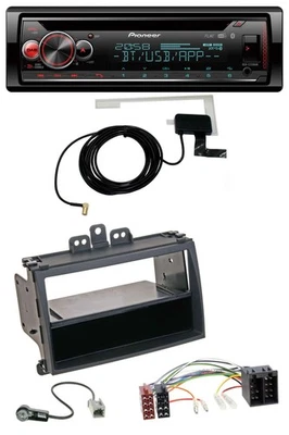 Pioneer DAB CD MP3 USB Bluetooth Autoradio für Hyundai i20 08-11 Rubber-Touch Ab - Bild 1 von 4