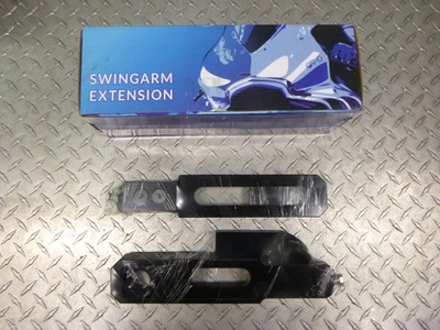 Extensiones de basculante Honda Cbr1000Rr (08-13) 7'-9' anodizado negro A3701AB Foto 1 de 4