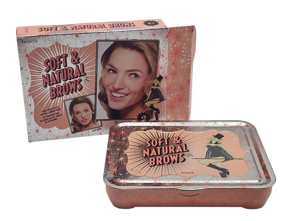 BENEFIT Soft & Naturals Brow Brow Kit - Shade 2 - Shaping Stencils High Brow - Image 1 of 4