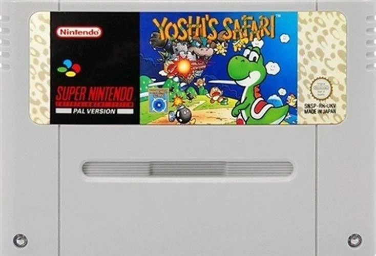 Yoshi's Safari - SNES Super Nintendo NES Kids Action Adventure Video Game - Image 1 of 1