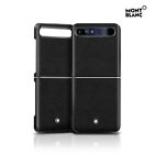 Genuine Montblanc Natural Leather HardShell Cover Case for Samsung Galaxy Z FLIP