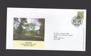 RAR! 2016 ENGLAND £1,05 REGIONALS FDC adressiert an ERIC BRISTOW MBE DARTS. - Bild 1 von 1