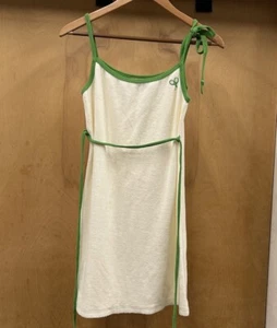 Y2K Vintage Juicy Couture Terry Cloth Tennis Dress Size M Strap Preppy READ - Picture 1 of 17
