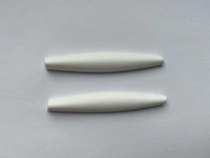 Calcetines de oreja blancos de repuesto para calentador de marco Oakley M / híbrido / golpe / barrido - Imagen 1 de 1