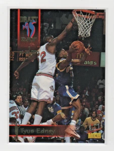 TYUS EDNEY 1995 Signature Rookies DRAFT DAY SIGNATURES #8 UCLA SACRAMENTO KINGS - Picture 1 of 1