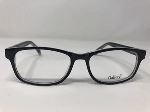 Gallery Eyewear Eyeglasses Frame DEVIN BK 51-16-135 Black Full Rim 7689 - Picture 1 of 8