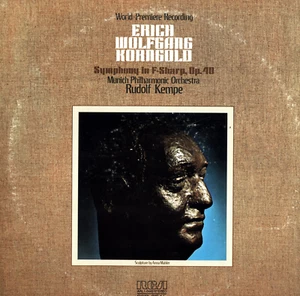 LP ERICH WOLFGANG KORNGOLD SYMPHONY IN F-SHARP RUDOLF KEMPE MUNICH PHILHARMONIC - Foto 1 di 1