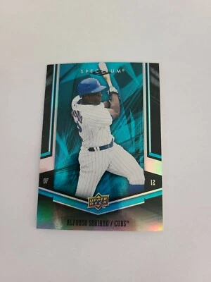 2008 Upper Deck Baseball Card Alfonso Soriano 17 - Image 1 of 2