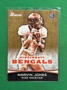 2012 Bowman Football Marvin Jones #194 RC Rookie Card Gold - Picture 1 of 2