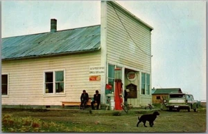 "Postal vintage de Circle City, Alaska ""Nothernmost Point by Highway on Continent" - Imagen 1 de 2