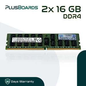 Memoria de servidor HP 2x 16 GB = 32 GB PC4-2133P DDR4 RDIMM 2Rx4 ECC 2133 MHz - Imagen 1 de 8