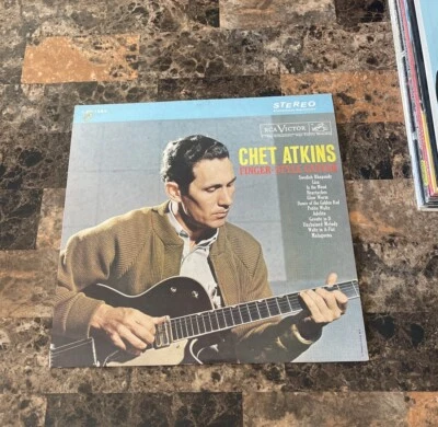 Chet Atkins - Finger Style Guitar (LSP-1383) RCA Victor Record - Image 1 of 4