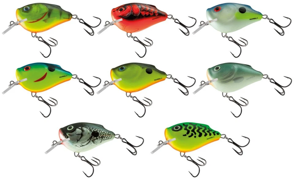 Salmo Squarebill floating 5cm - Wobbler, Barschwobbler, Crankbaits für Barsche - Bild 1 von 1