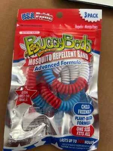 Buggy Betten Insektenbänder, 3pro Packung, 6 Packungen (Sie erhalten 18 Bänder) Kindersicher - Bild 1 von 3