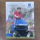 Vintage Ford LS Yard Tractor New Holland Sales Brochure Handout