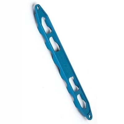 Team Associated 3974 Factory Team Blue Aluminum Battery  Strap TC3 TC4 Rare part - Image 1 of 3