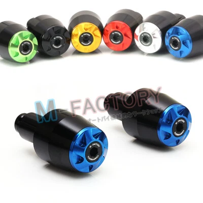 For Aprilia SMV DORSODURO 750 08-19 18 17 16 15 Motorcycle Blue Bar Ends TOKA - Image 1 of 4