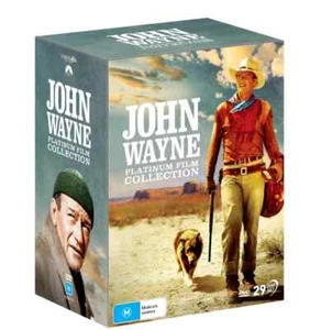 JOHN WAYNE : PLATINUM FILM COLLECTION [NTSC ALL REGIONS] (29DVD) - Picture 1 of 1
