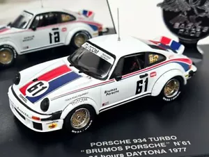 Eagle 1/43 - 2305 Porsche 934 Turbo Brumos #61 24H Daytona 1977 Model Car - Picture 1 of 4