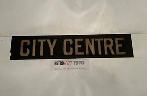 City Centre  - G0611 Glasgow Tram Destination Blind 35" Scottish  Gift - Picture 1 of 10