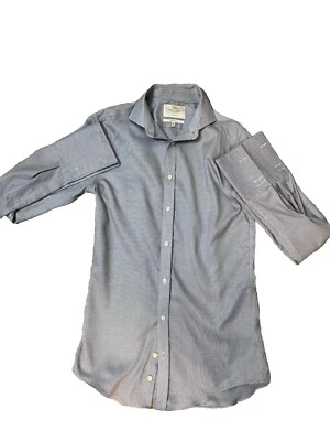 Camisa Hawes & Curtis of Jermyn Street 15.5/34 Calce Ajustado Puño Francés Foto 1 de 3