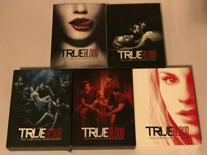 True Blood The Complete Seasons 1-5 (HBO Original, DVD) *Complete & Works Great* - Picture 1 of 5