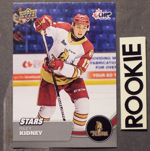 RILEY KIDNEY 2021/22 Upper Deck CHL STARS #323 (b Montreal Canadiens