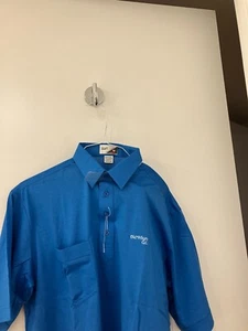 vintage Wilson Staff 4 button pocket Old Wayne Club  golf polo shirt Medium NEW - Picture 1 of 4